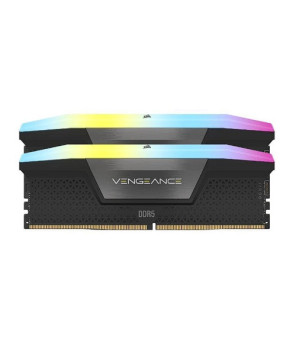 Corsair Vengeance RGB 64GB (2x32GB) DDR5 Black Gaming Memory CMH64GX5M2B6400C32