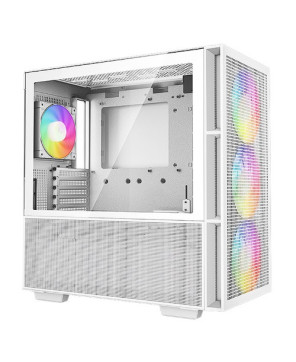 DeepCool CH560 HighAirflow Mid-Tower Case in White R-CH560-WHAPE4-G-1