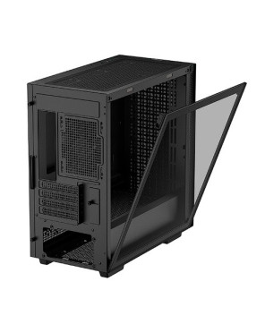 DeepCool CH370 Micro-ATX Tempered Glass Case in Black R-CH370-BKNAM1-G-1