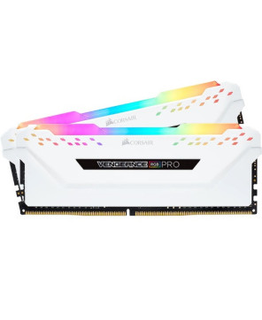 Corsair Vengeance RGB PRO 16GB (2x8GB) DDR4 Gaming Memory in White CMW16GX4M2E3200C16W