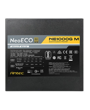 Antec NE 1000W 80 Plus Gold Fully-Modular ATX Power Supply NE1000G M ATX3.0 AU