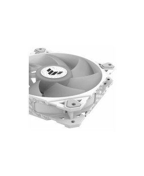 Asus TF120 ARGB LED Cooling Fan in White TUF GAMING TF120 WHITE ARGB for PC and Chassis