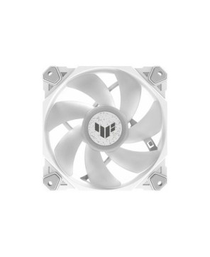 Asus TF120 ARGB LED Cooling Fan in White TUF GAMING TF120 WHITE ARGB for PC and Chassis