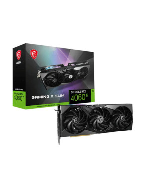 MSI Nvidia GeForce RTX 4060 Ti X Slim 16GB GDDR6 Graphic Card  RTX 4060 TI GAMING X SLIM 16G