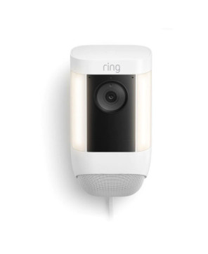 Ring Spotlight Cam Pro Plug-in Security Camera in White B09DR88WLB-DAS