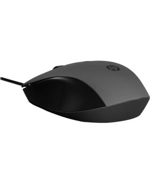 HP 150 1600 dpi USB-A Optical Wired Mouse in Black 240J6AA