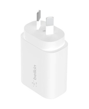 Belkin Boost Charge 25W USB-C AC Adapter in White WCA004AUWH for USB Type C Device, Tablet PC, Mobile Phone