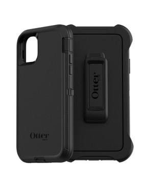 OtterBox Defender Carrying Case Apple iPhone 11 Smartphone - Black 77-62457