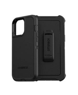 OtterBox Defender Rugged Carrying Case Apple iPhone 13 Pro Max, iPhone 12 Pro Max Smartphone - Black 77-83430