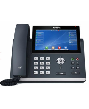 Small Business Phone System Bundle 2 - 1X Yealink SIP-T48U Ultra-Elegant Gigabit IP Phone with 3X SIP-T43U 12-Line IP Phone + 4X Power Adapter 5V/1A