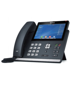 Small Business Phone System Bundle 2 - 1X Yealink SIP-T48U Ultra-Elegant Gigabit IP Phone with 3X SIP-T43U 12-Line IP Phone + 4X Power Adapter 5V/1A