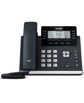 Small Business Phone System Bundle 2 - 1X Yealink SIP-T48U Ultra-Elegant Gigabit IP Phone with 3X SIP-T43U 12-Line IP Phone + 4X Power Adapter 5V/1A