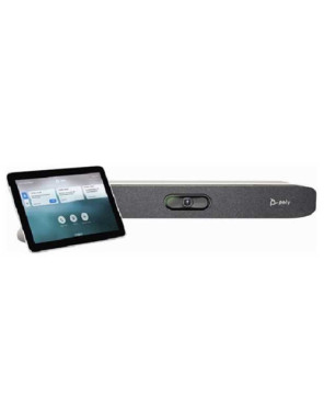 HP Poly/Plantronics Studio X50 Android All In One Video Bar W/ TC8 Touch Controller Kit For Medium Rooms 83Z47AA