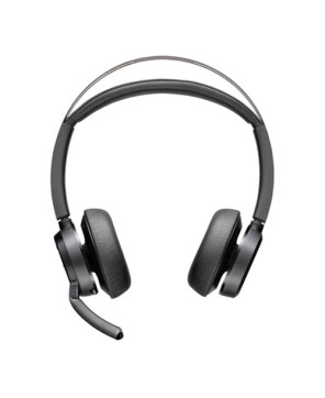 HP Poly/Plantronics Voyager Focus 2 UC Noise Cancelling USB-C Bluetooth Stereo Wreless Headset with USB-C/A Adapter 9T9J3AA