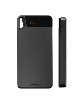 Cygnett ChargeUp Boost 4th Gen 10K mAh Power Bank in Black CY4747PBCHE