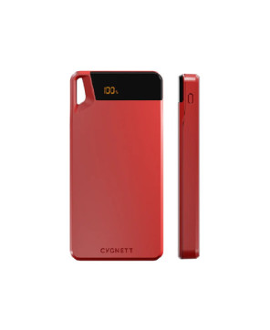 Cygnett ChargeUp Boost 4th Gen 10K mAh Power Bank in Red CY4749PBCHE