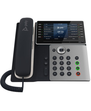 HP Poly Edge E550 IP Phone and PoE-Enabled 82M91AA