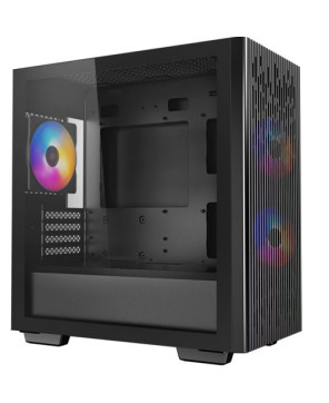 DeepCool MATREXX 40 3FS Micro-ATX Case In Black DP-MATX-MATREXX40-3FS