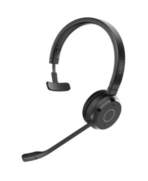 Jabra Evolve 65 TE UC Mono Bluetooth Wireless USB-A Headset Charge Stand 6693-833-499