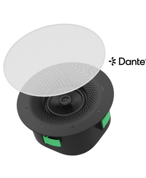 Yealink CS10-D 2-Way Coaxial Dante Ceiling Loudspeaker