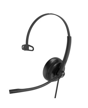 Yealink Teams Certified Wideband Noise Cancelling USB-C / 3.5mm Mono Wired Headset TEAMS-UH34SE-M-C