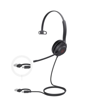 Yealink UH37 Mono UC USB-C/A Wired Headset